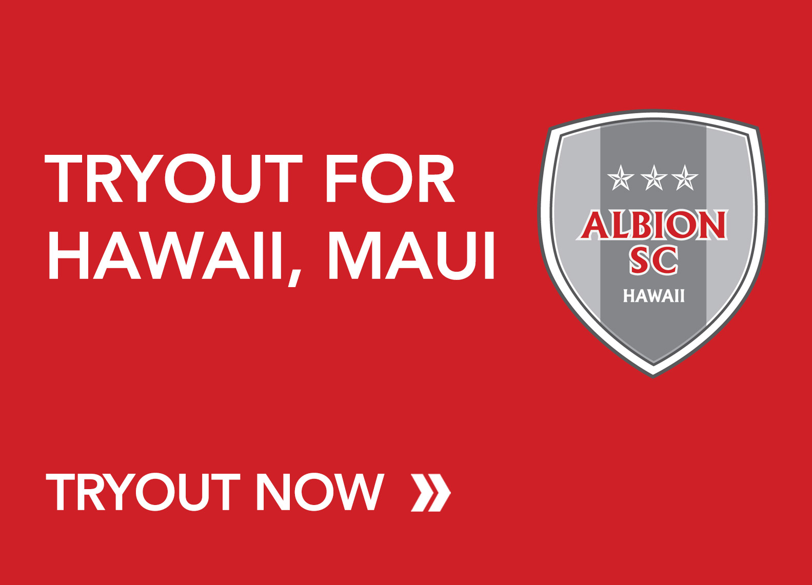 Tryout for Hawaii